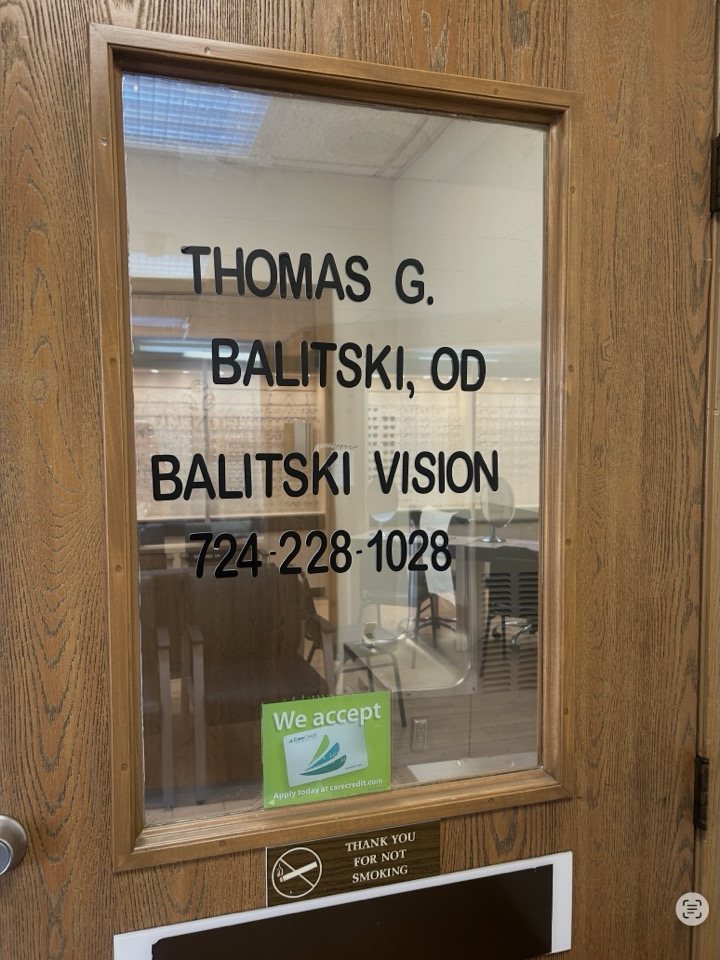 Office entrance door for Balitski Vision